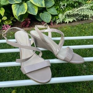 Calvin Klein Nude Wedge